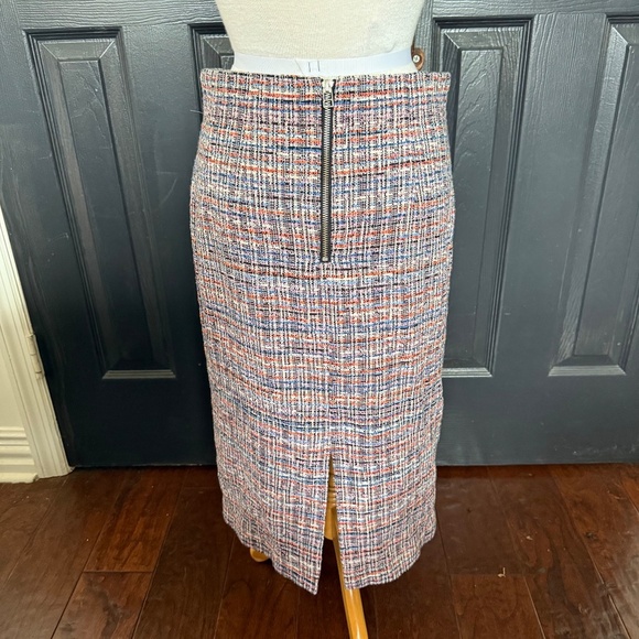 VERONICA BEARD TWEED PENCIL SKIRT size 6 - Picture 3 of 6